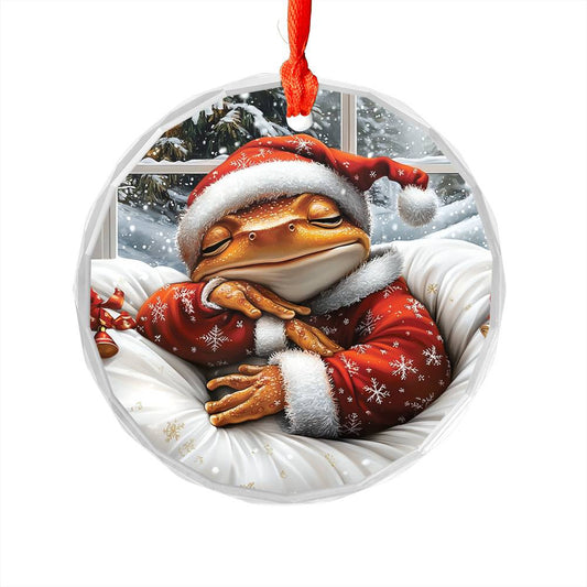 Frog Sleeping In Bed Design 3