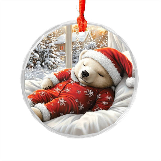 Polar Bear Sleeping In Bed Design 3