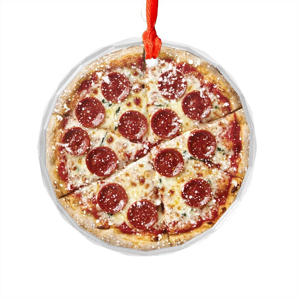 Pepperoni Pizza Close up Design 4