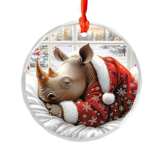 Rhino Sleeping In Bed Design 3