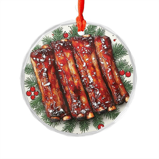 Barbecue Ribs Close up Design 2