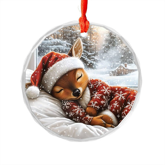 Deer Sleeping In Bed Design 1