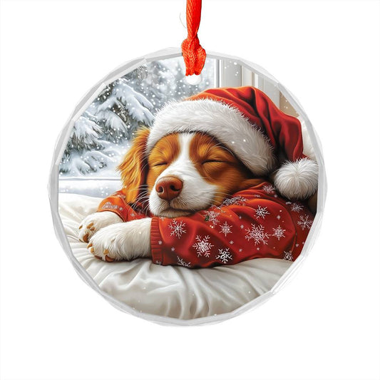 Australian Shepherd Dog Sleeping In Bed Design 2