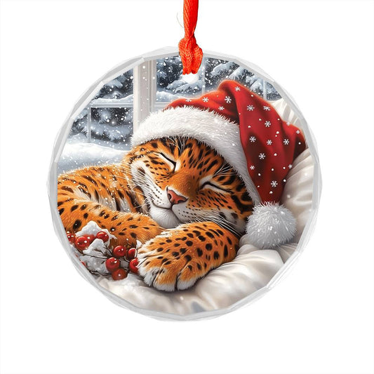 Jaguar Sleeping In Bed Design 4