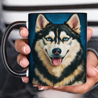 Custom Dog Deep Blue