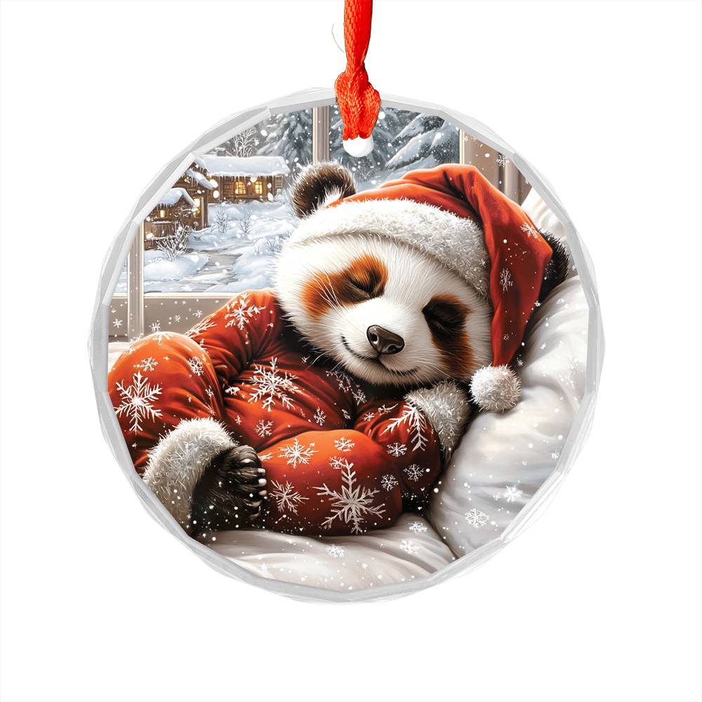 Panda Sleeping In Bed Design 1