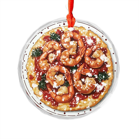 Shrimp and Grits Close up Design 2