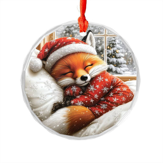 Fox Sleeping In Bed Design 2