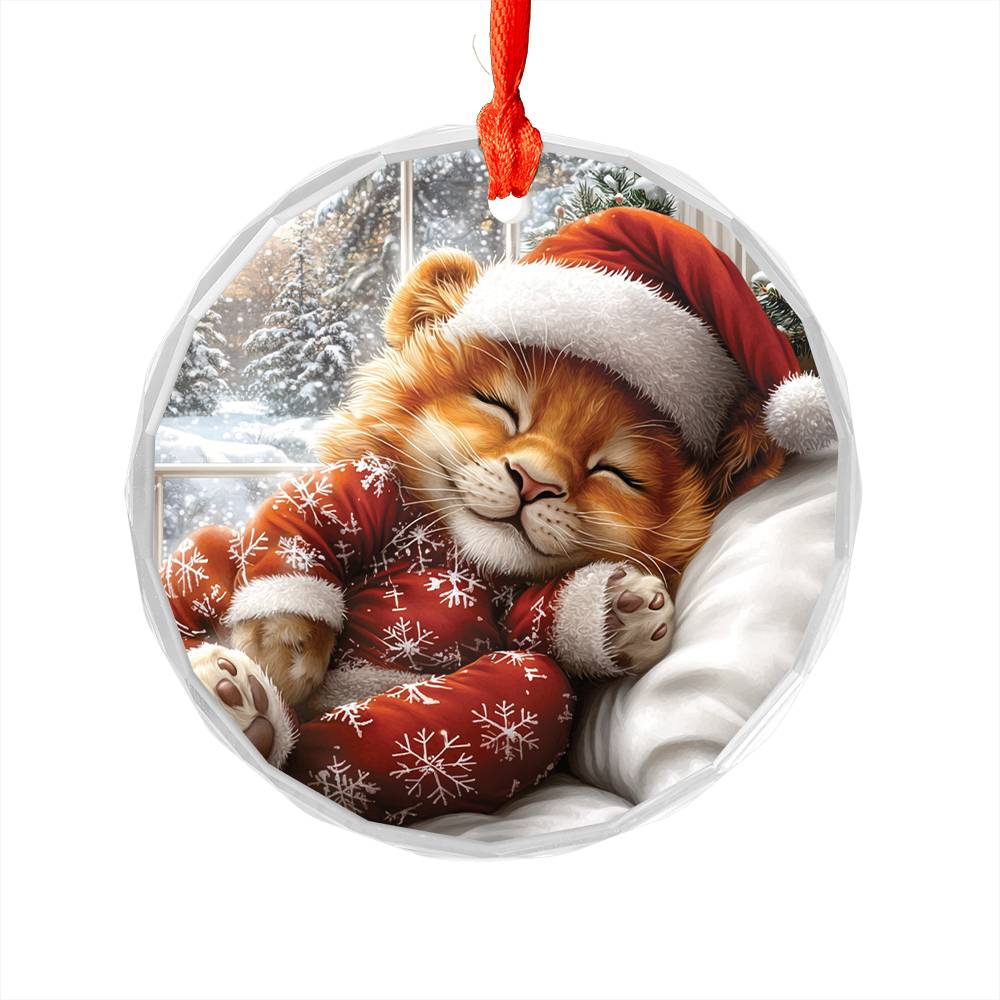 Lion Sleeping In Bed Design 1