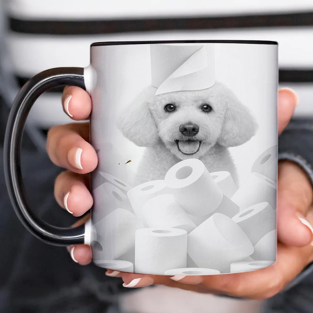 Custom Photo Dog Bathroom Mug