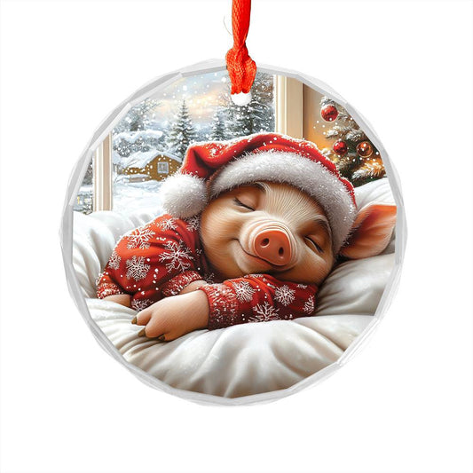 Pig Sleeping In Bed Design 4