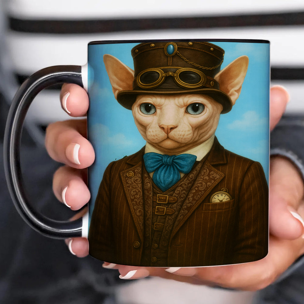 Custom Photo Pilot Cat MugGift For Cat Lovers