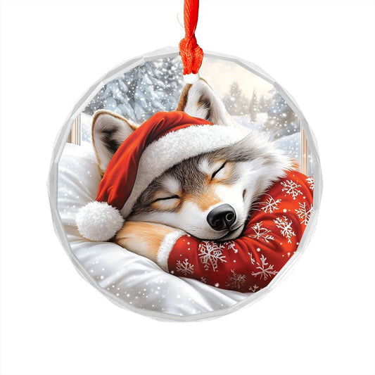 Wolf Sleeping In Bed Design 2