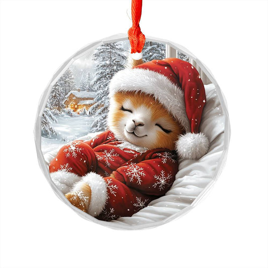 Alpaca Sleeping In Bed Design 2