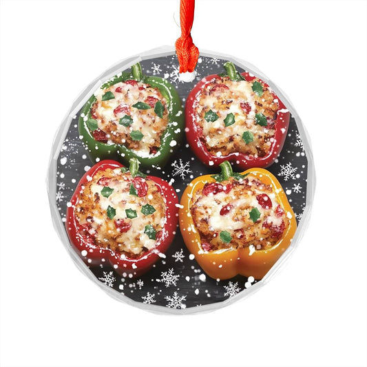 Stuffed Bell Peppers Close up Design 2