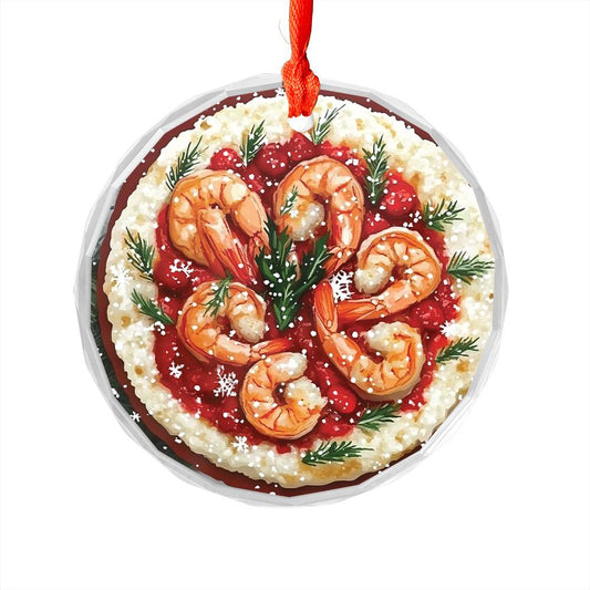 Shrimp and Grits Close up Design 3