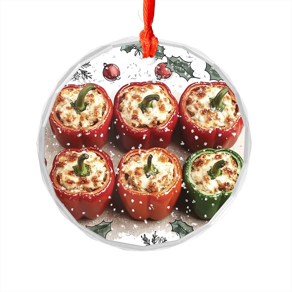Stuffed Bell Peppers Close up Design 3