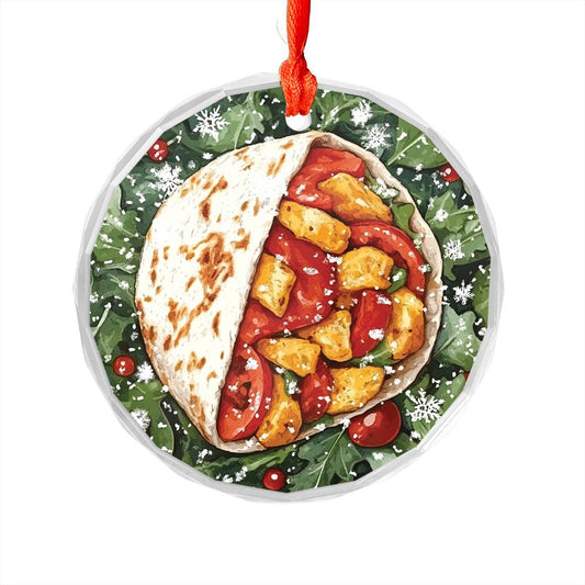 Chicken Caesar Wrap Close up Design 1