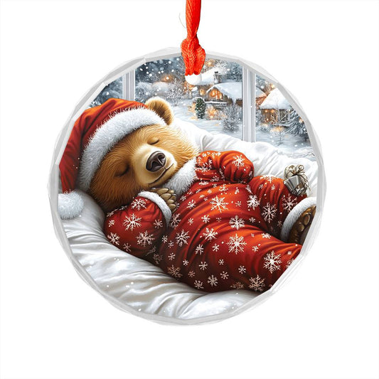 Grizzly Bear Sleeping In Bed Design 2