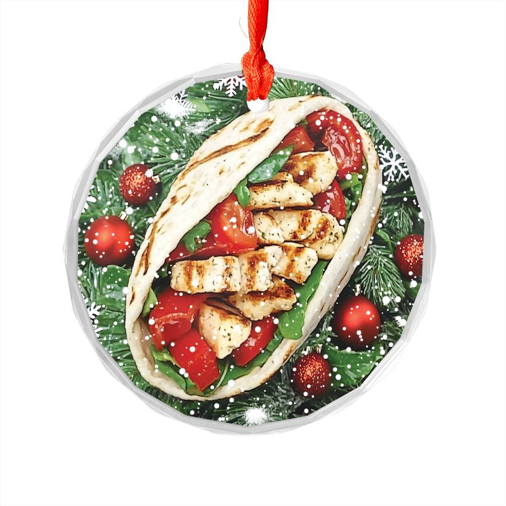 Chicken Caesar Wrap Close up Design 2