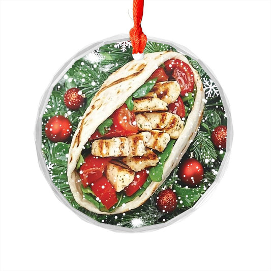 Chicken Caesar Wrap Close up Design 2