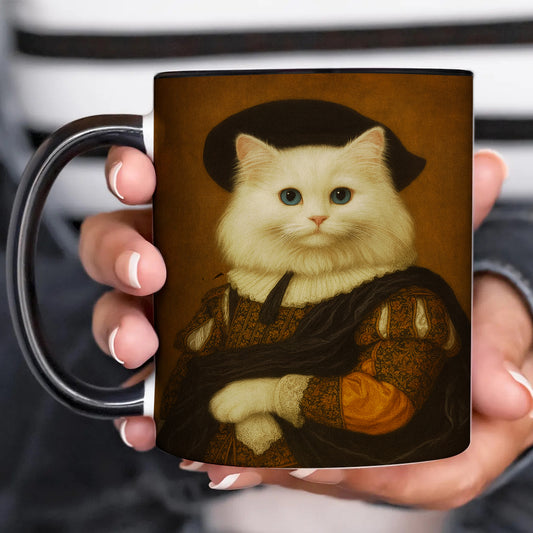 Custom Photo Royal Cat MugCat Lover Gifts