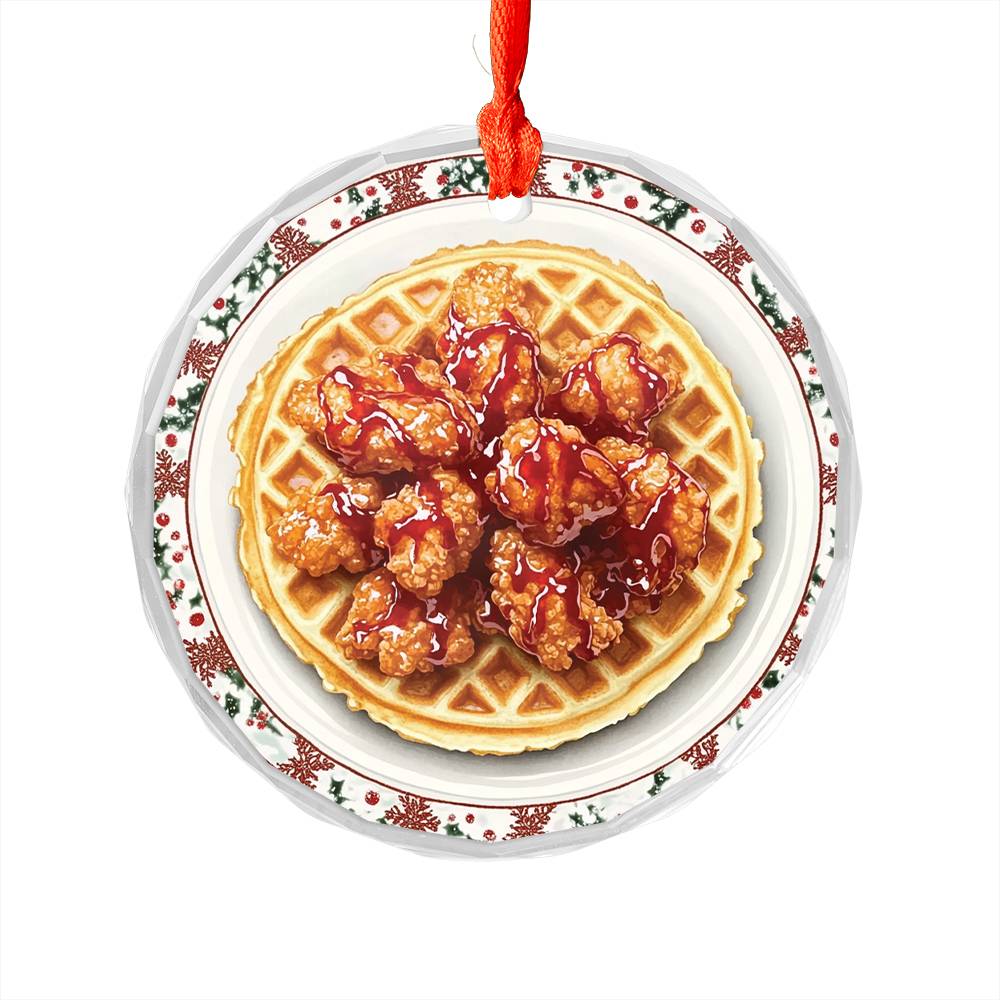 Chicken and Waffles Close up Design 2