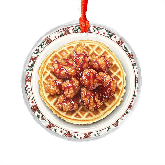 Chicken and Waffles Close up Design 2