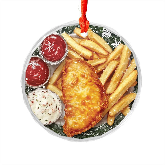 Fish and Chips (UK) Close up Design 3