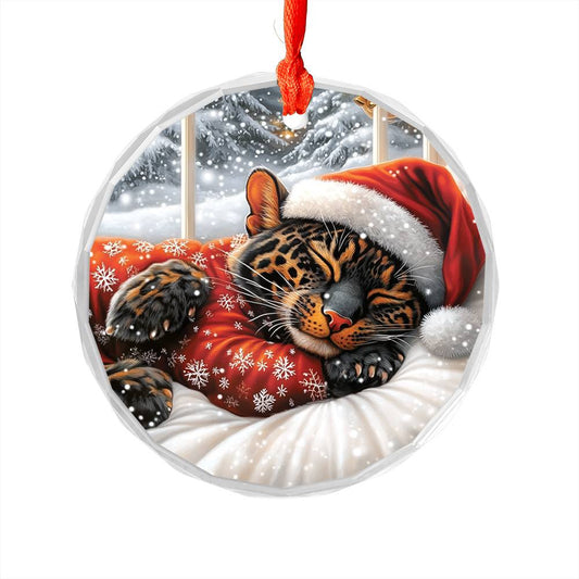 Panther Sleeping In Bed Design 1