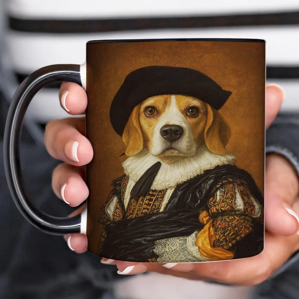 Custom Photo Royal Dog Mug Dog Lover Gifts