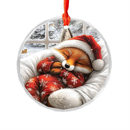 Fox Sleeping In Bed Design 3