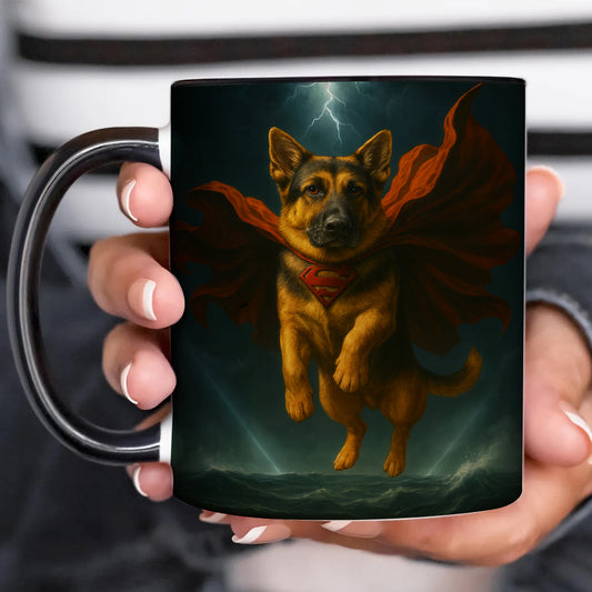 Custom Photo Dog Hero Mug