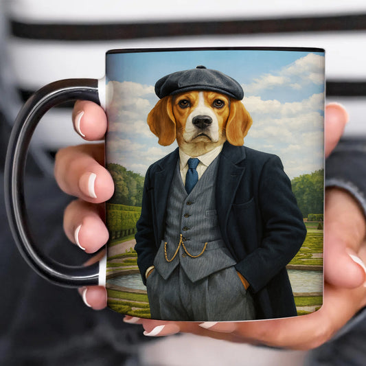 Custom Photo Pawky Blinder Dog Mug