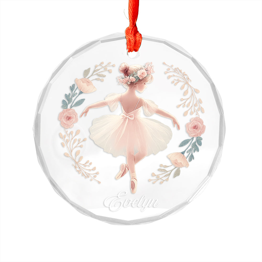 Custom Name Ballet Girl