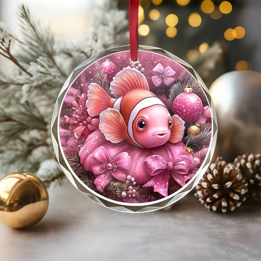 Clown Fish Pink Christmas Design