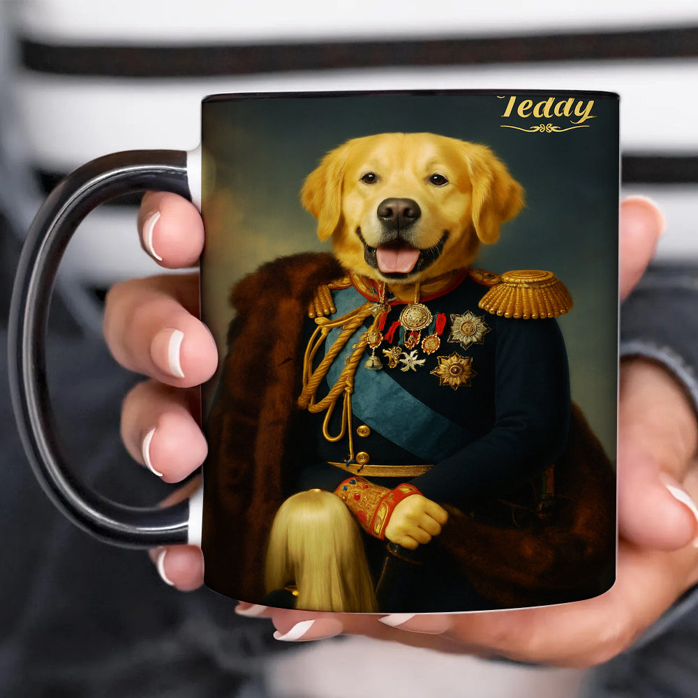 Custom Photo Imperial Minister Dog Mug Gift For Dog Lovers