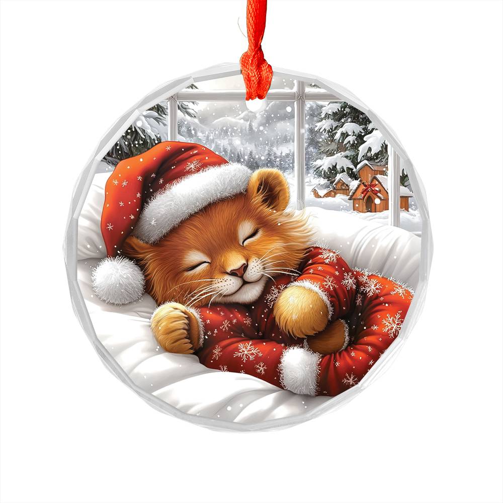 Lion Sleeping In Bed Design 3