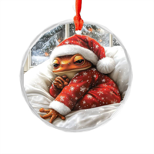 Frog Sleeping In Bed Design 2