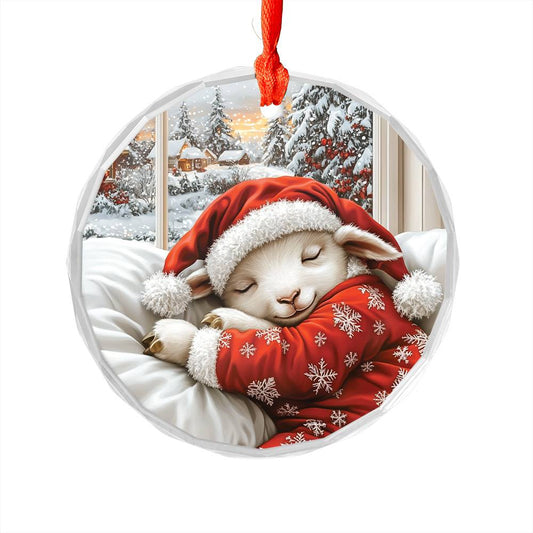 Sheep Sleeping In Bed Design 4