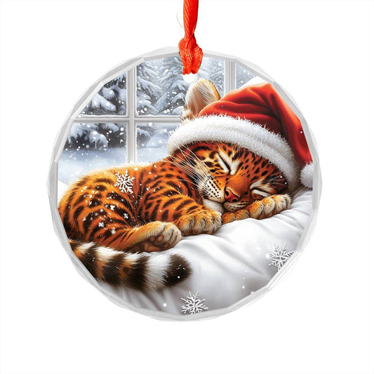 Leopard Sleeping In Bed Design 4