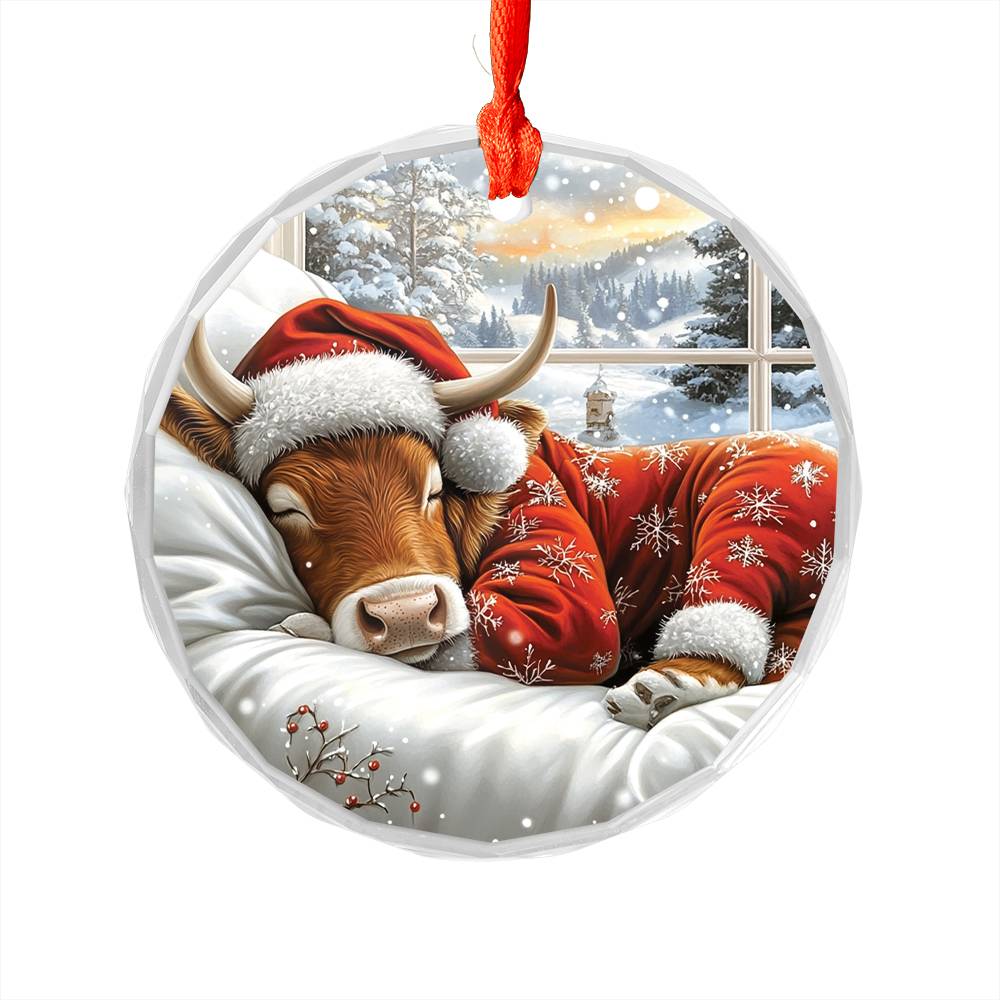 Longhorn Sleeping In Bed Design 4