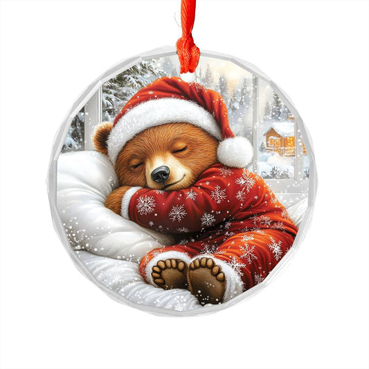 Grizzly Bear Sleeping In Bed Design 4
