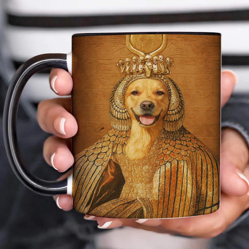 Custom Photo Cleopawtra Dog Mug Gift For Dog Lovers