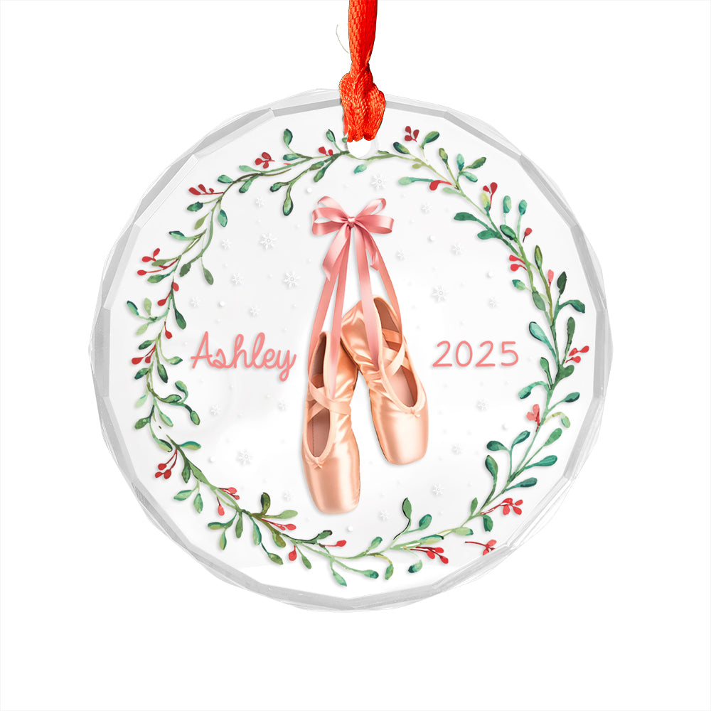 Custom Name Ballet Shoes For Girl