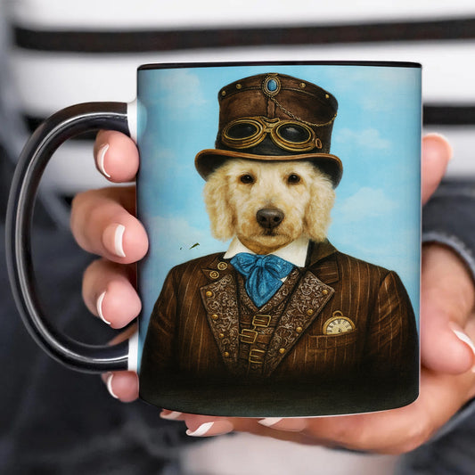 Custom Photo Pilot Dog Mug Gift For Dog Lovers