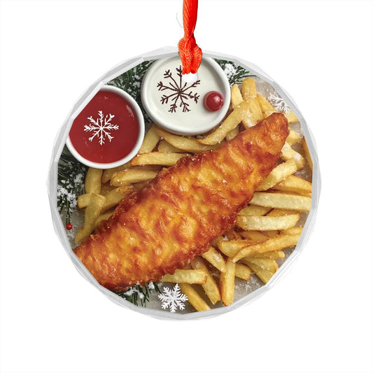 Fish and Chips (UK) Close up Design 1
