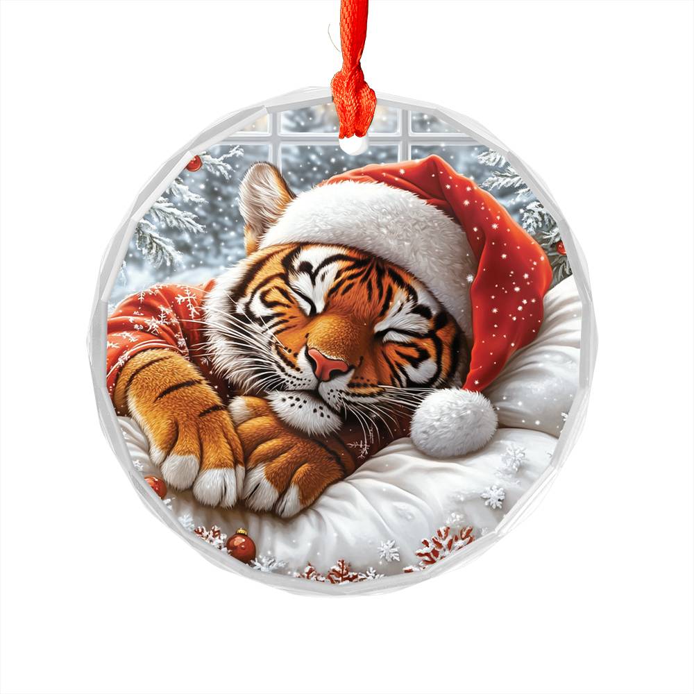 Tiger Sleeping In Bed Design 4