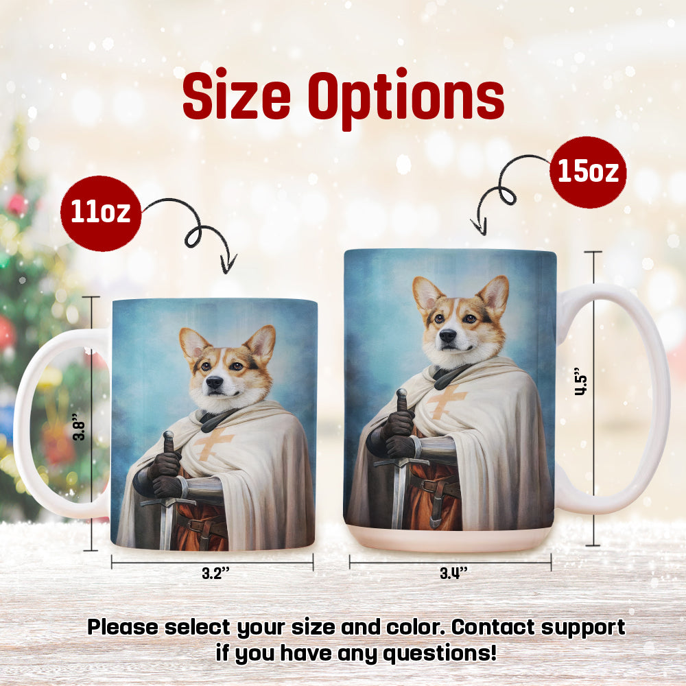 Custom Photo Priest Dog Mug Gift For Dog Lovers