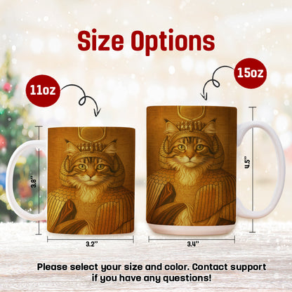 Custom Photo Cleopawtra Cat MugGift For Cat Lovers